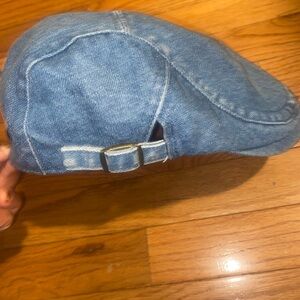 Unisex Denim  News Boy Cap